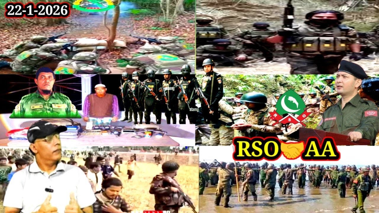 22 January 2026 Rohingya Breaking News in Arkan Situation From Kingdom of Arkan Tv Live Stream