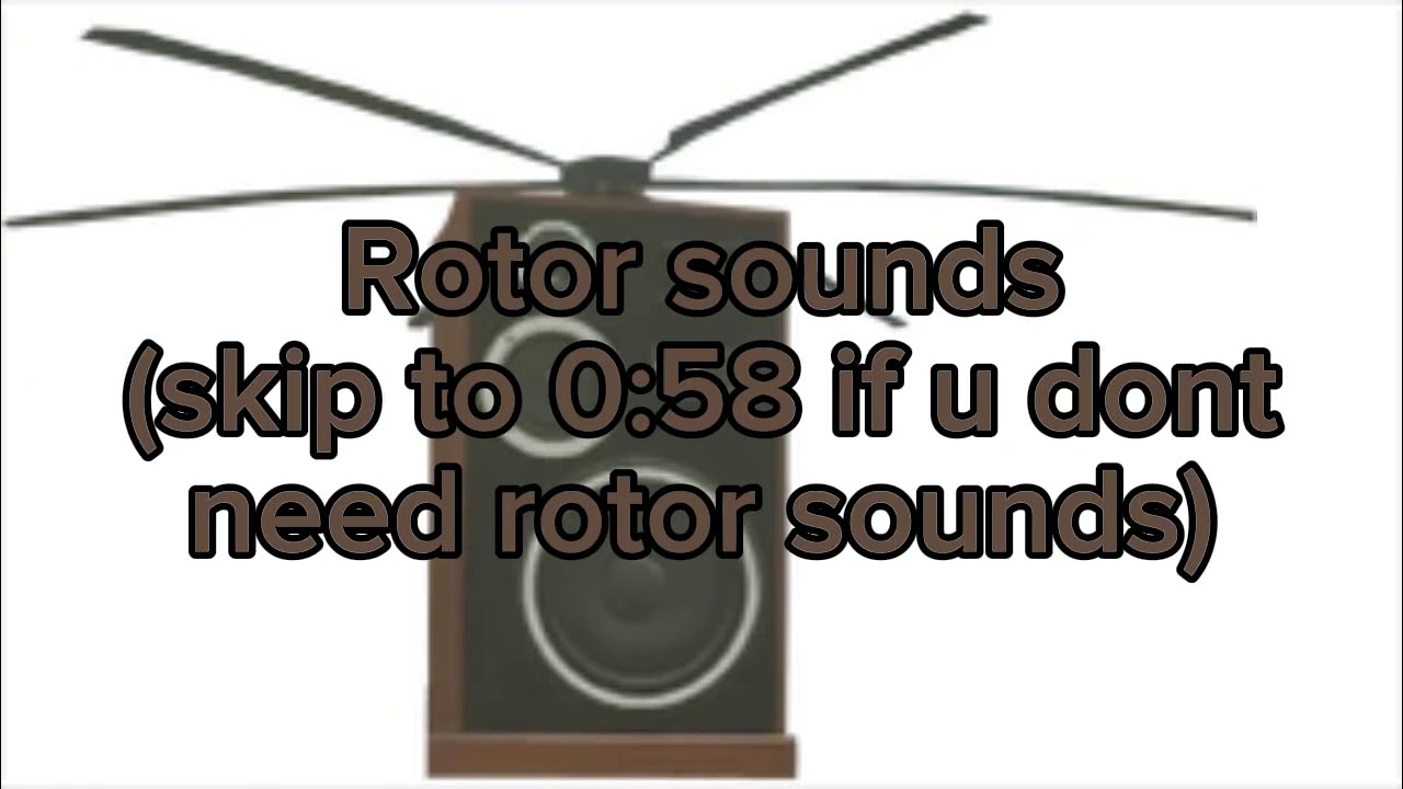 Speaker Helicopter(s) Sounds