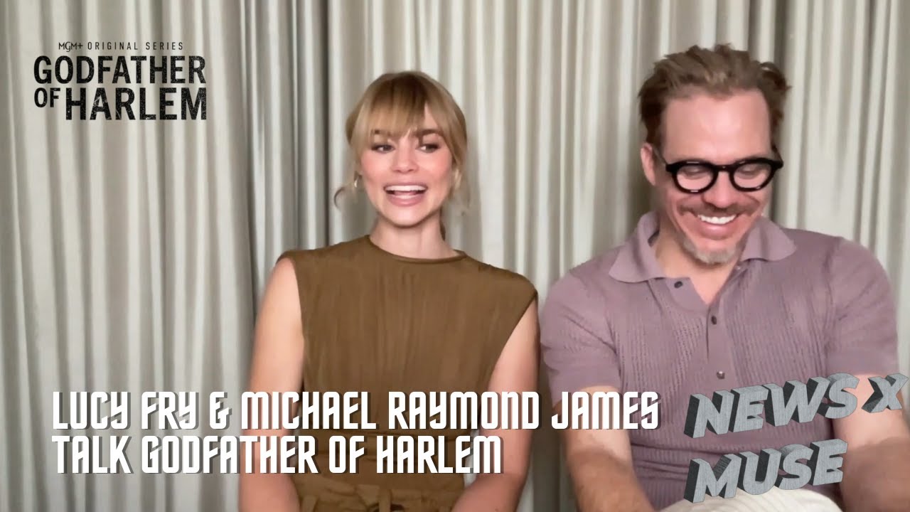 Lucy Fry & Michael Raymond James Talk Godfather of Harlem