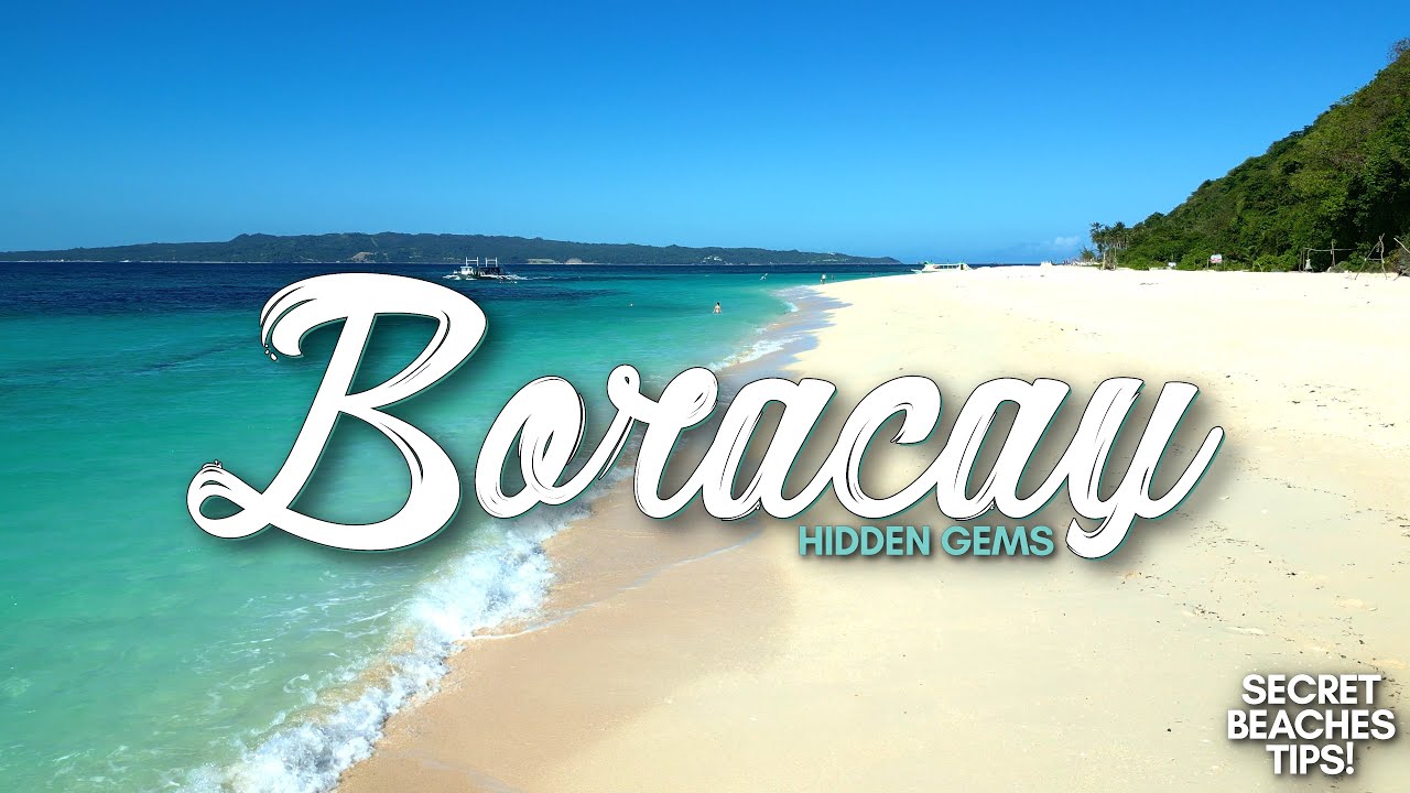 Boracay's Hidden Gems 🇵🇭 Puka Beach, Ilig Iligan Beach, Diniwid Beach