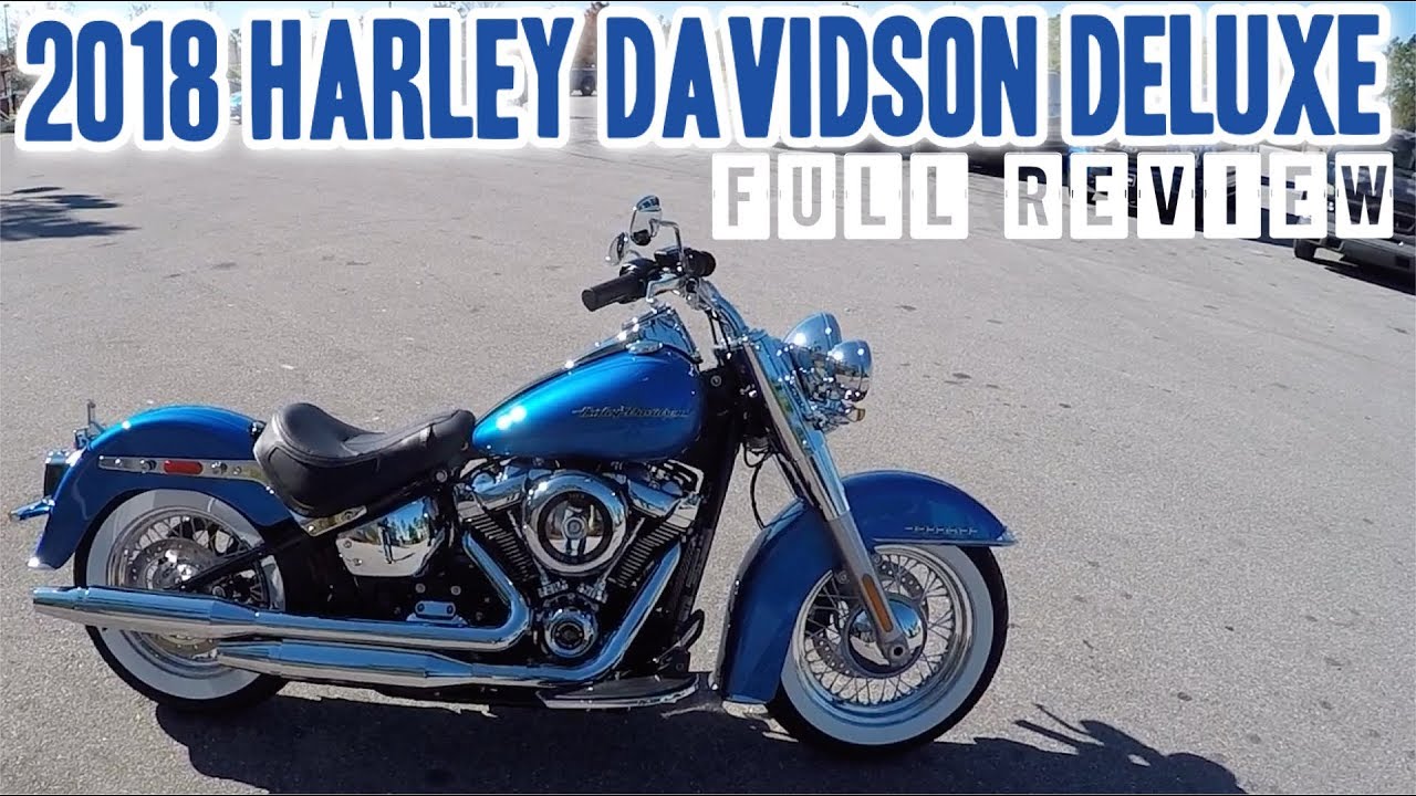 Подробный обзор мотоцикла Harley Davidson Deluxe!