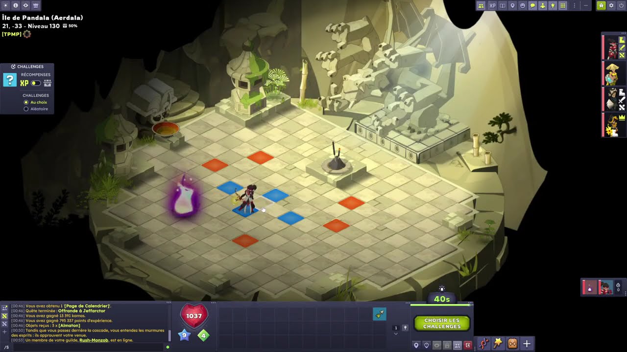 Dofus : Feu prophétique Lvl 65 ( Réceptacle des dofus ) CRA/FORGE/XEL/SRAM
