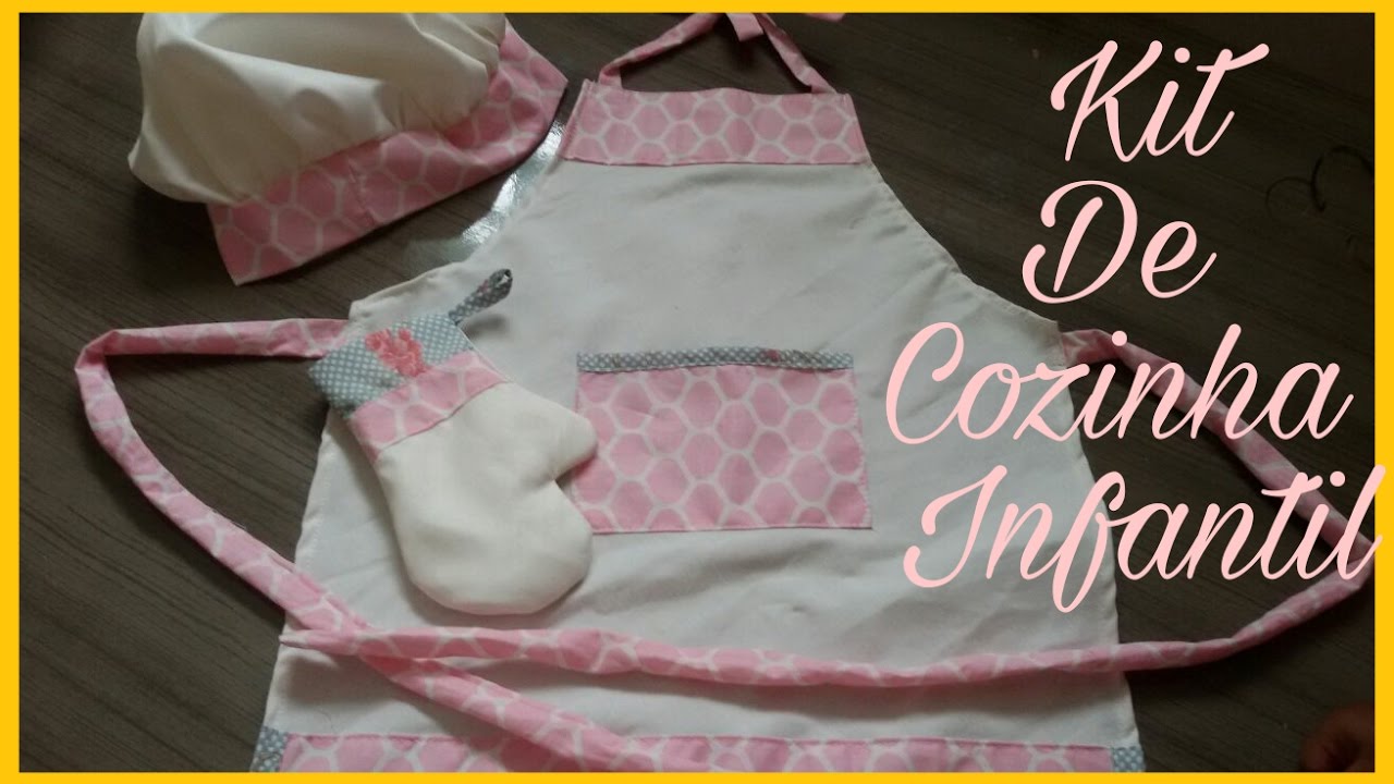 Como fazer kit de cozinha infantil