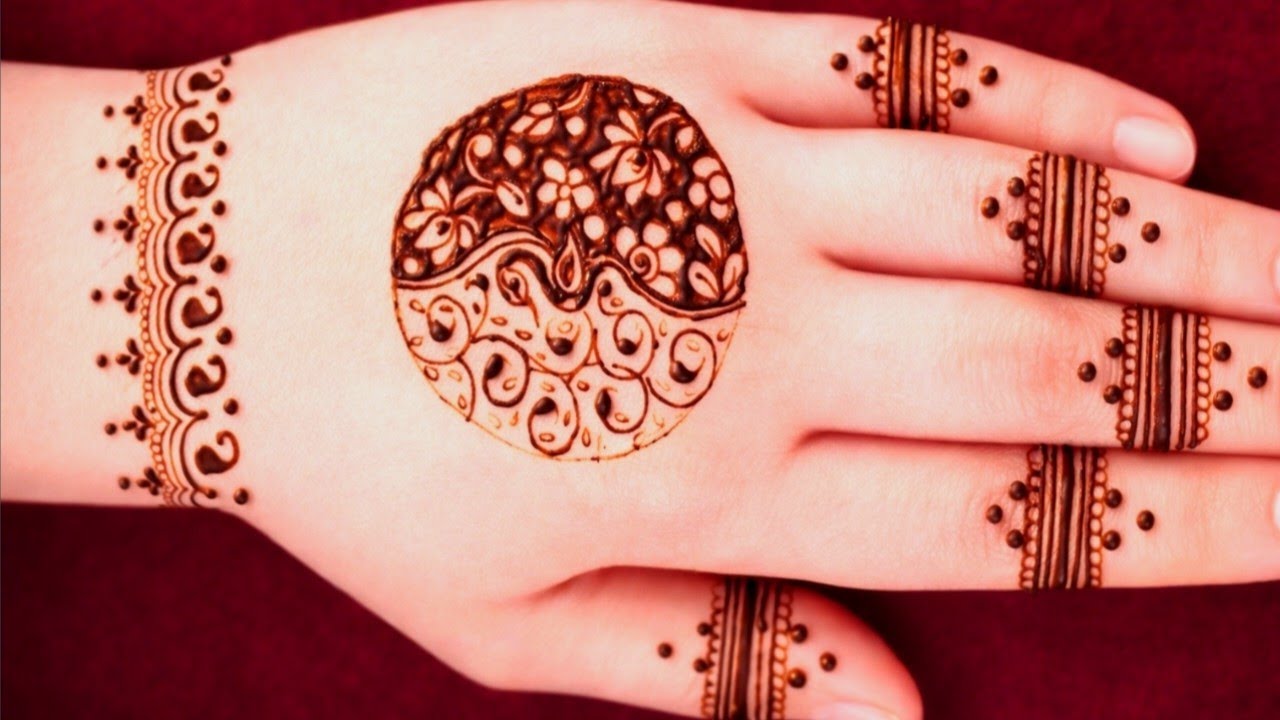 Trending & stylish Mandala Mehndi Design 💛 l Lastest Mehendi design l Easy tutorial step by step 