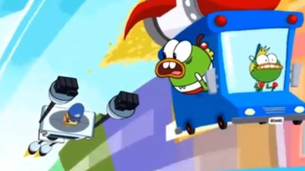 Roboloafie Rocket Van Chase Scene! [Breadwinners Clip]