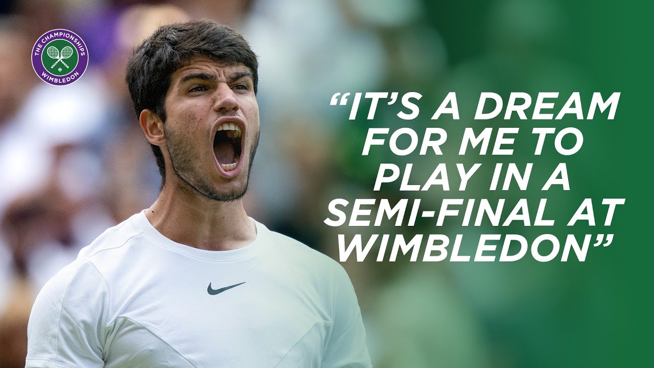 Carlos Alcaraz: Quarter-Finals Press Conference | Wimbledon 2023