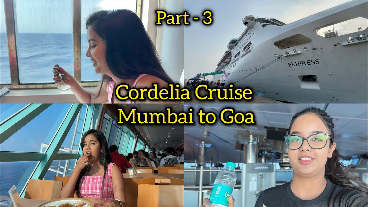 Cordelia Cruise Mumbai to Goa Part-3 | Payal Panchal vlog | Cordelia cruise