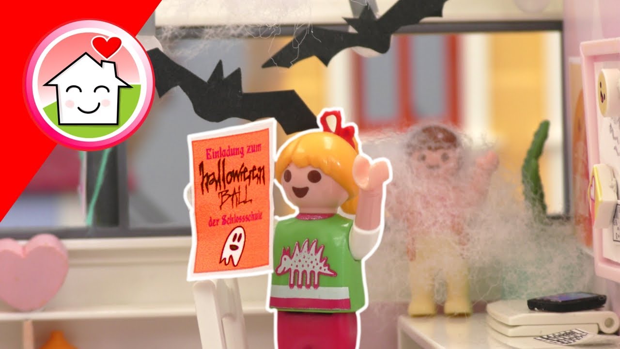 Playmobil Familie Hauser - Halloweenkostüme - Geschichten mit Anna und Lena