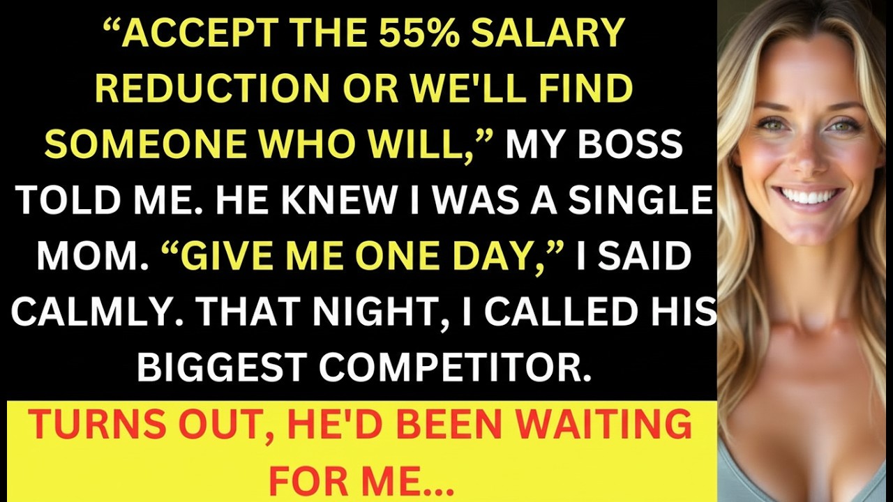 55% Pay Cut? I Left and Gave My Boss the Shock of His Life