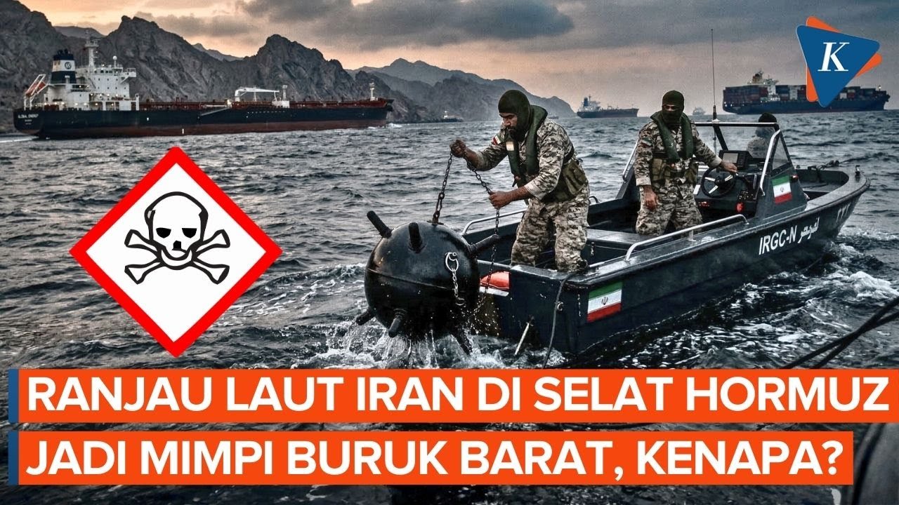 Mengapa Ranjau Laut Iran Jadi Mimpi Buruk AS dan Negara Barat?