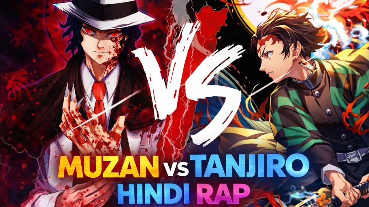 Muzan Vs Tanjiro Hindi Rap -  Killer, Mai Tere Armaan Ka | Hindi Anime Rap | Demon Slayer AMV