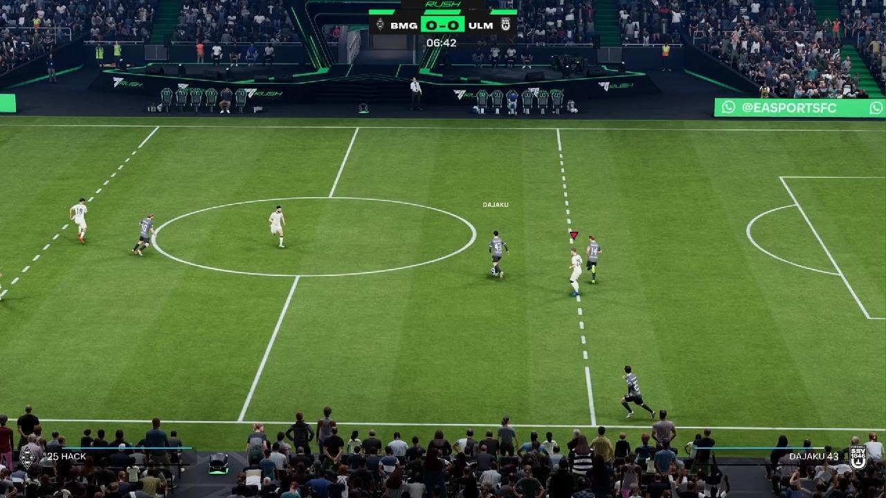 EA Sports FC 26: Borussia Monchengladbach v SSV Ulm (Rush Version)