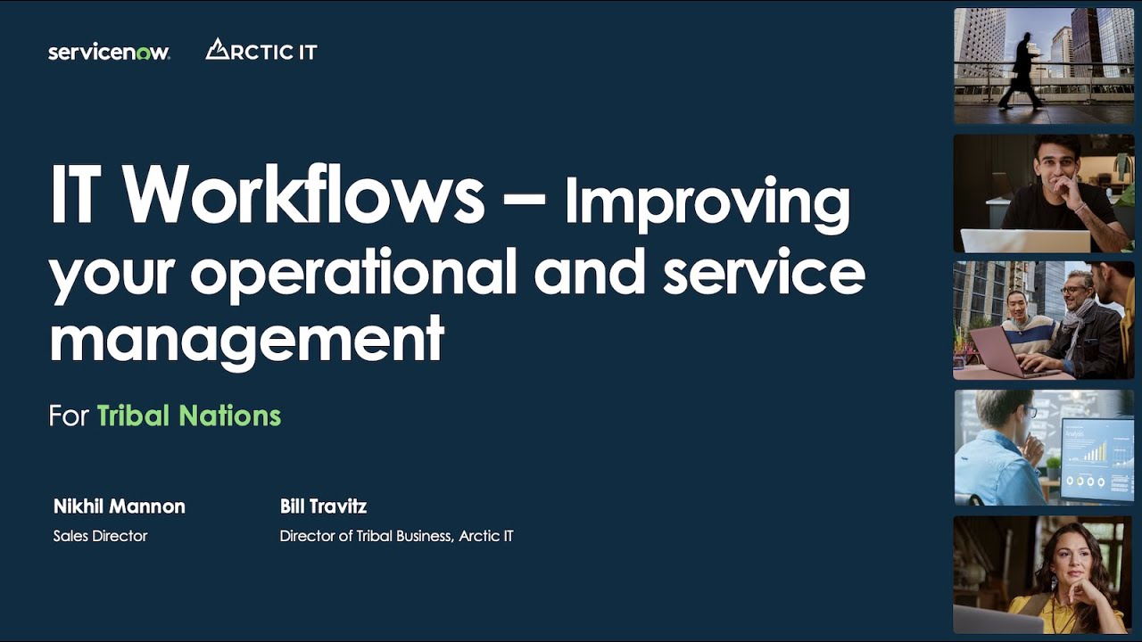 IT Workflows &ndash; Improving Your Operations and Service Management with ServiceNow