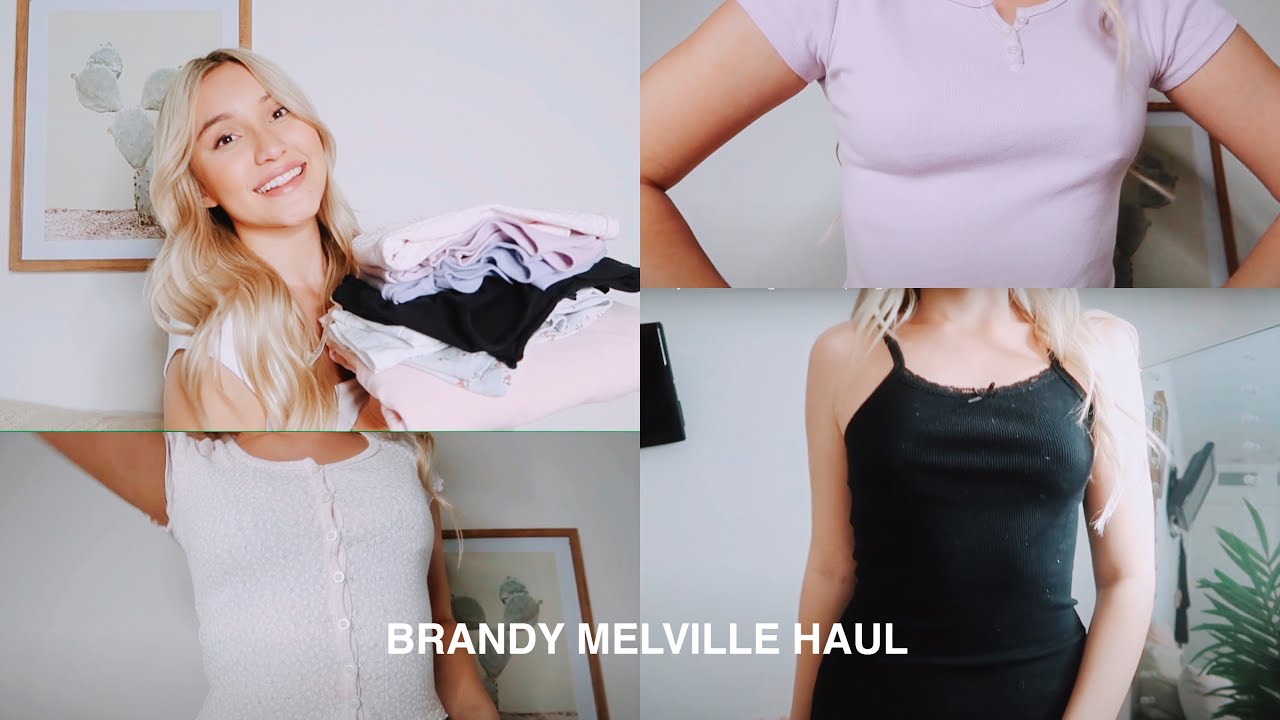brandy melville try-on clothing haul!! *spring 2020*