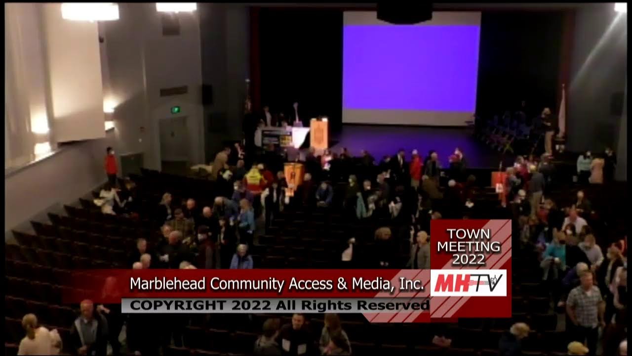 Marblehead Annual Town Meeting May 2, 2022