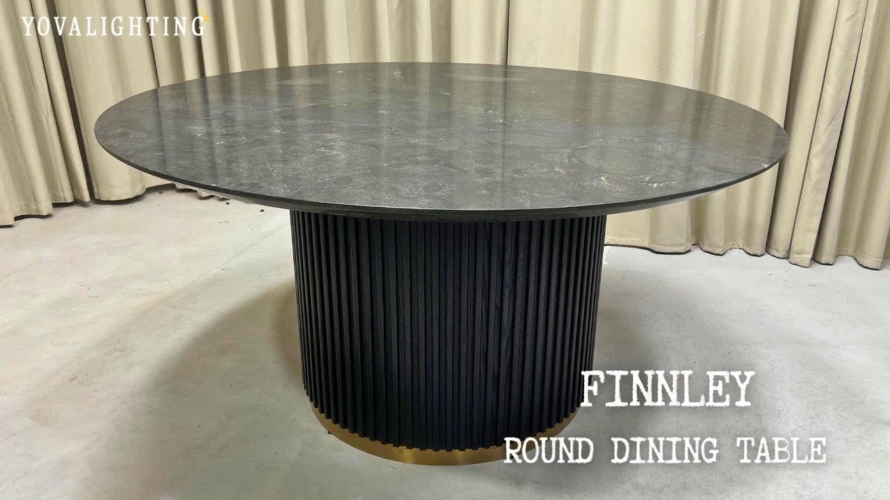 FINNLEY ROUND DINING TABLE