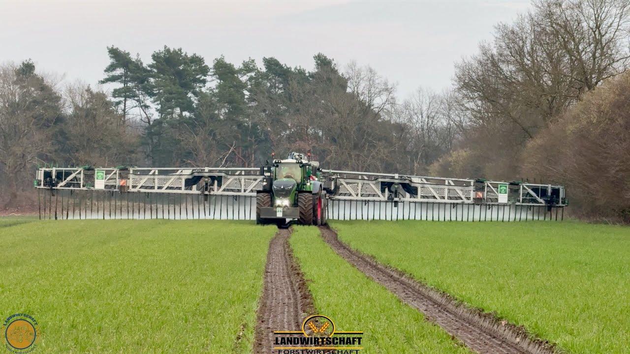 Etwas zu nass für den Fendt 1050 Vario! Gülle fahren & ausbringen LU WalterSchütt Landwirtschaft