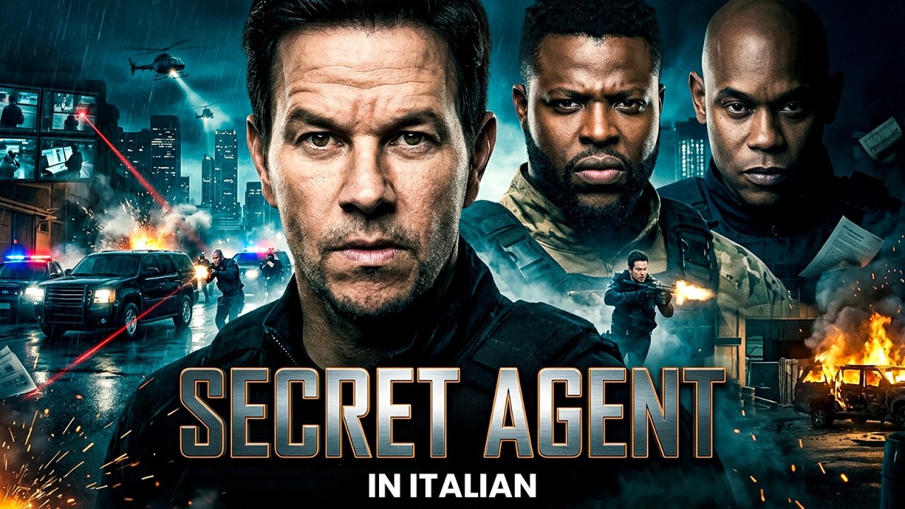 SECRET AGENT | Italian Language | Hollywood Action Comedy Movie | Mark Wahlberg | Winston Duke