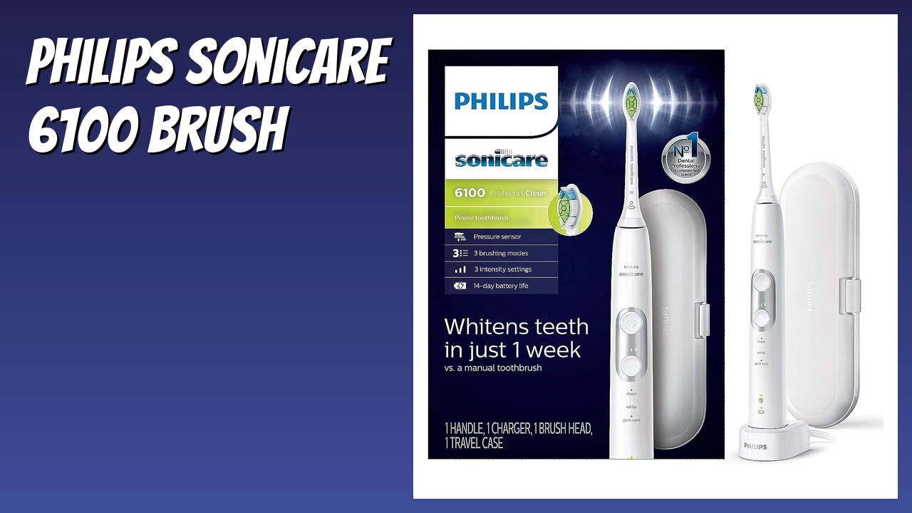 REVIEW (2025): Philips Sonicare 6100 Brush. Features