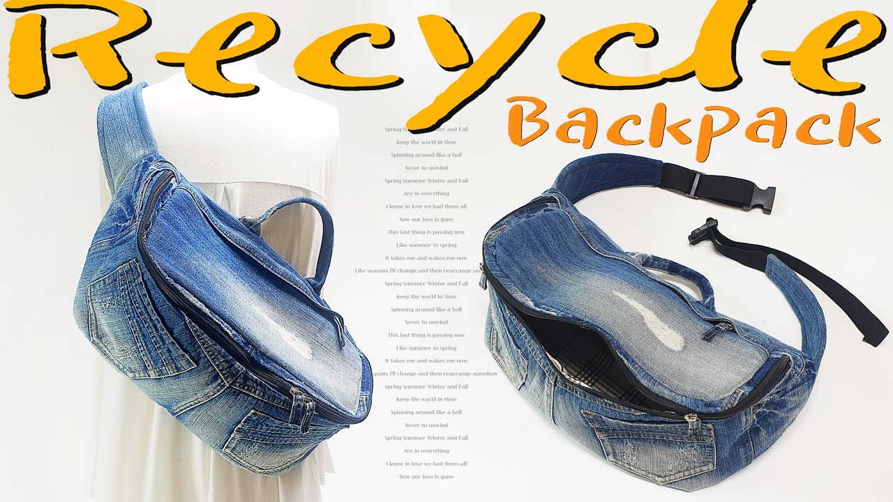 diy/청바지 리폼/리폼/가방만들기/denim tote bag tutorial/Cross body bag/크로스 바디 백/diy jeans bag hand sewing/청바지가방