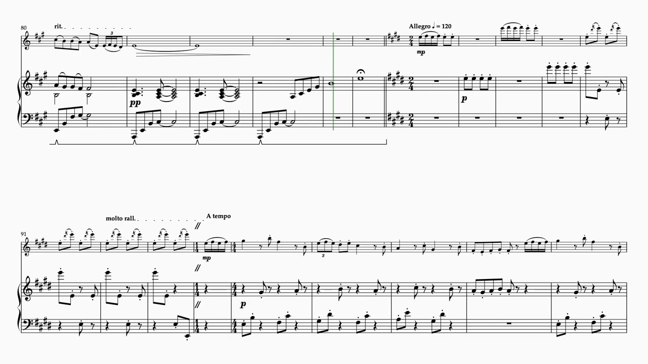 Reflections on an Abandoned Mill for flute and piano