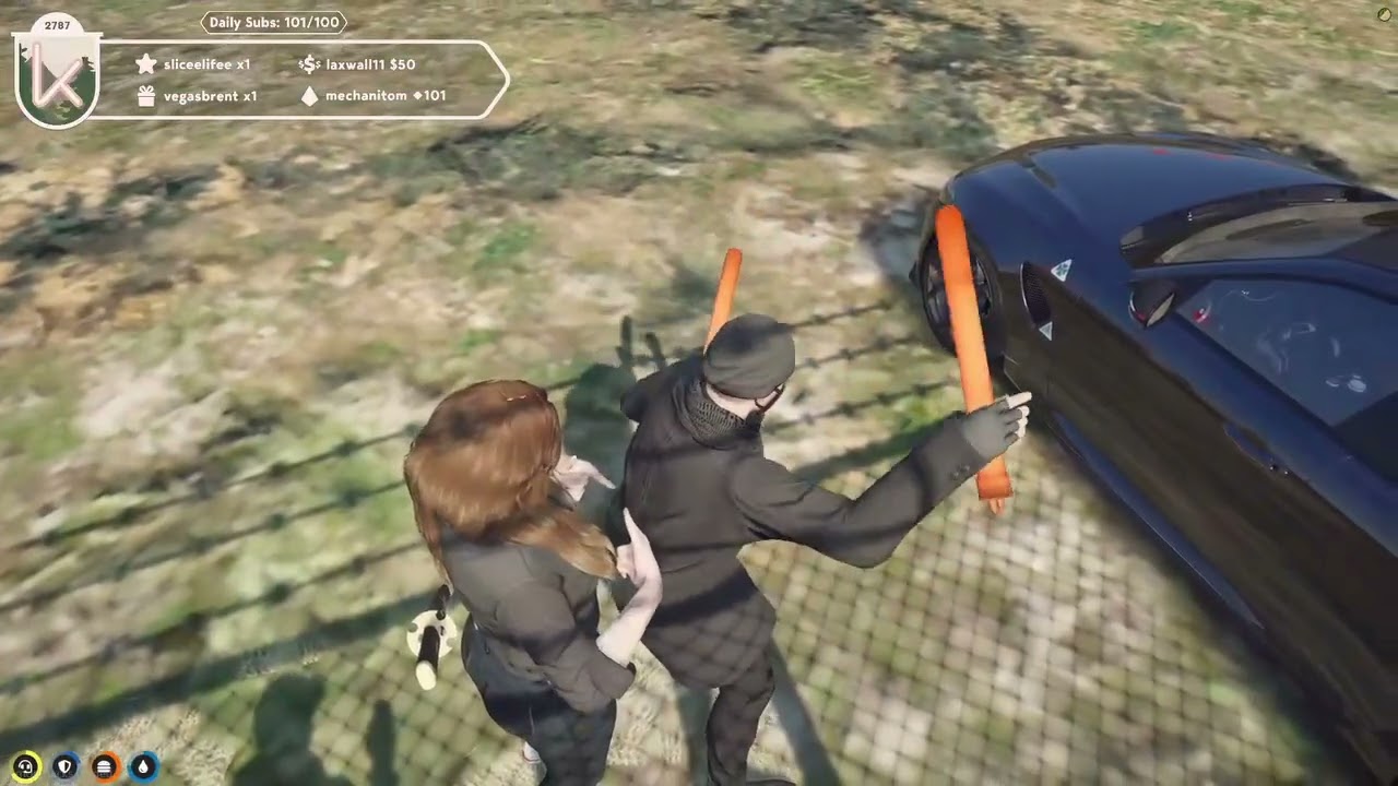Michael Simone Ignores Nancy's Peeposhying // Nopixel GTA RP