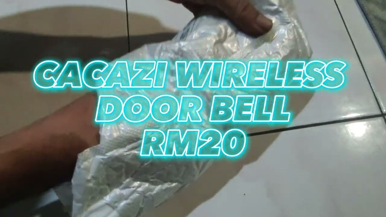 SHOPEE | RM20 WIRELESS DOOR BELL CACAZI SANGAT BERBALOI