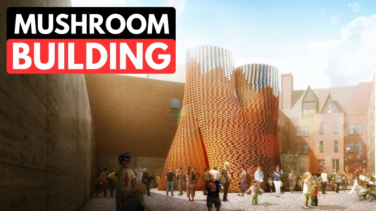 This Building Is Made From Mushrooms (Not Concrete)