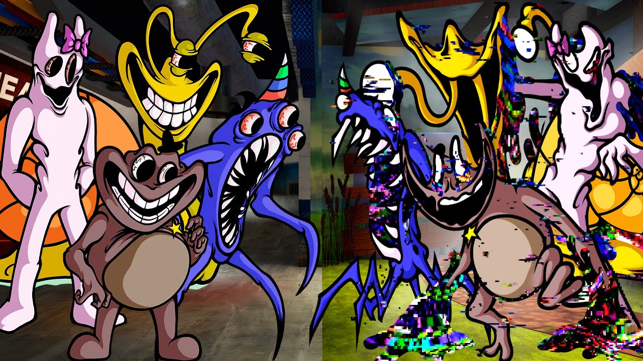 Garten of Banban 2 Corrupted vs Original | Garten of BanBan in FNF - Friday Night Funkin’