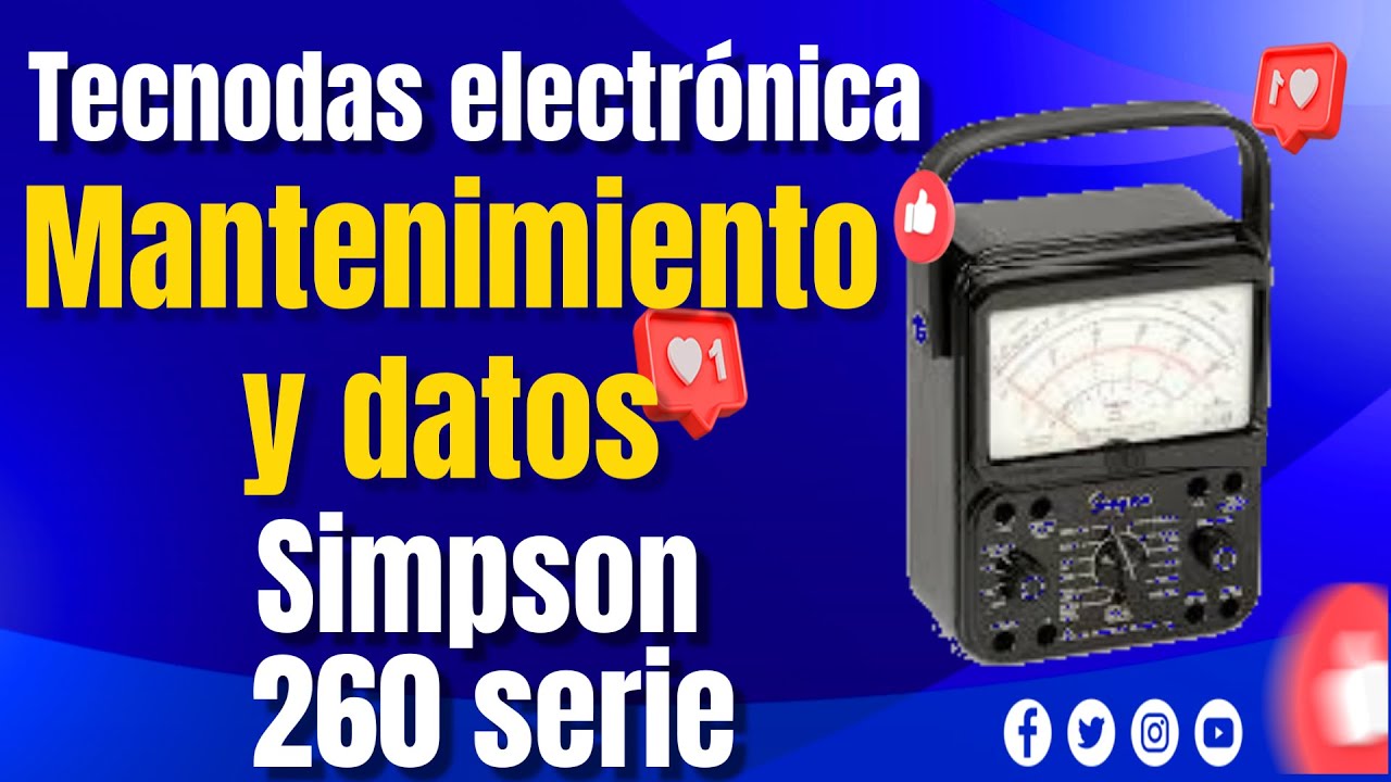 Simpson 260, mantenimiento y curiosidades - baterias y manual