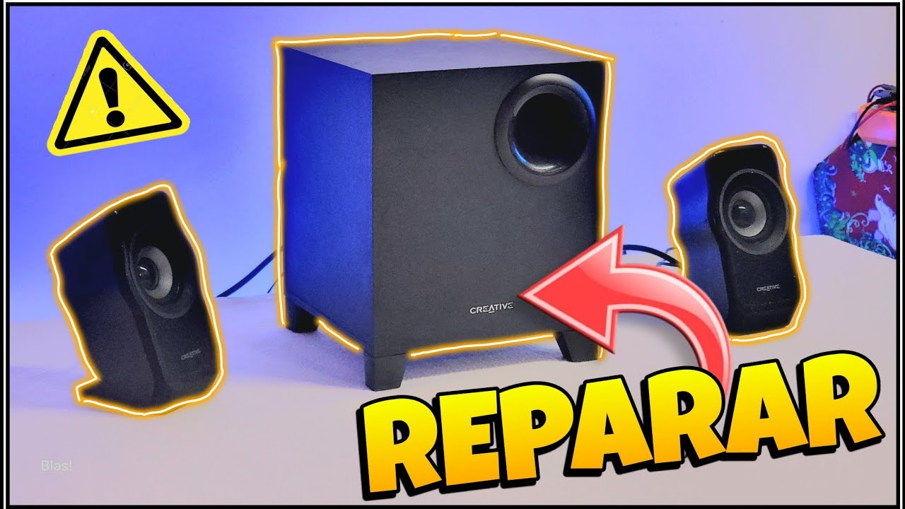 como REPARAR un SUBWOOFER de computadora 2.1💥( No prende )  Creative A220 SBS