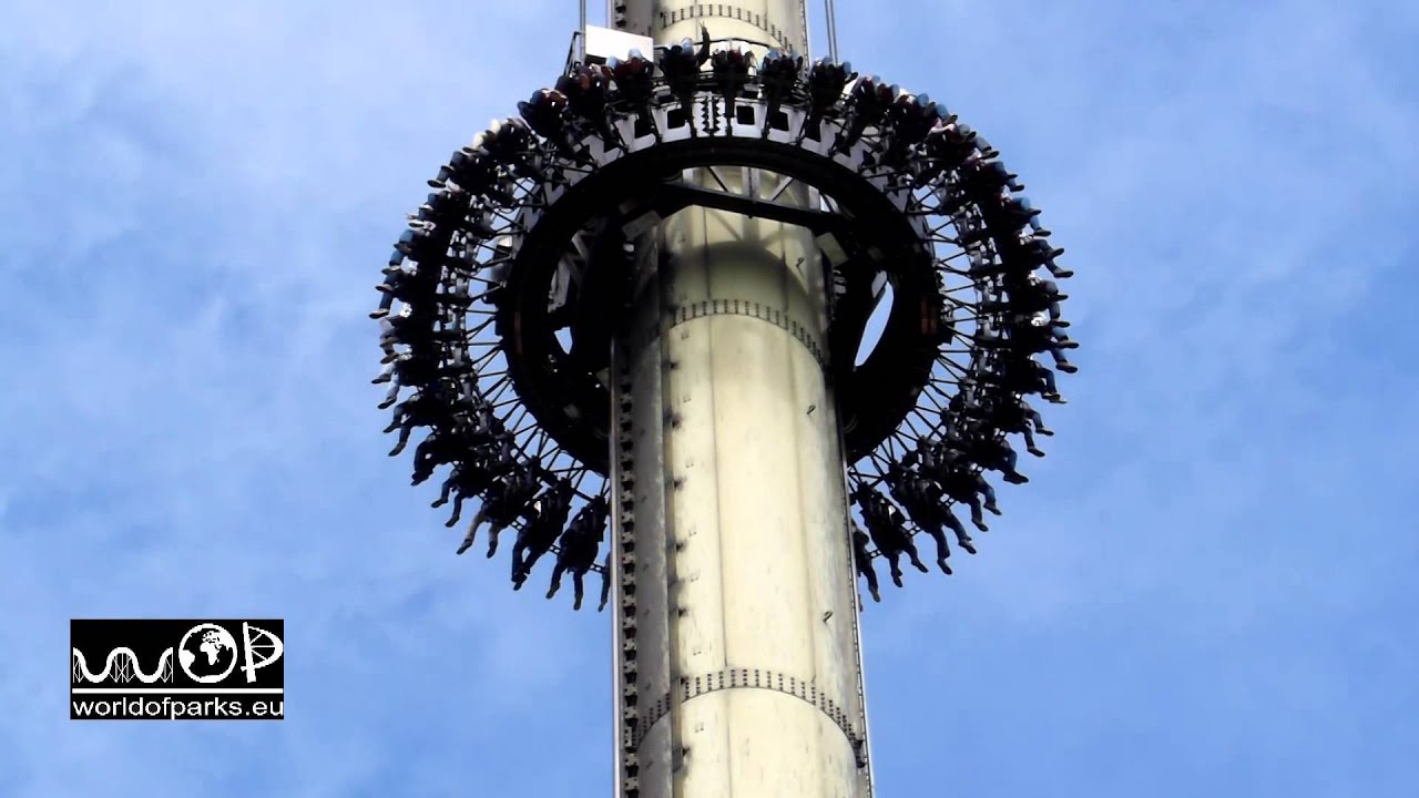 Scream Heide Park Soltau - Off Ride - Gyro Drop - Free Fall Tower