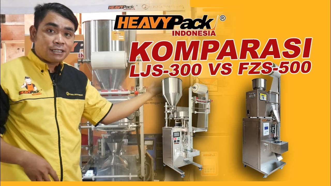 FZS-500 & LJS-300 PERBANDINGAN KECEPATAN DAN AKURASI MESIN UNTUK PRODUK GRANULE