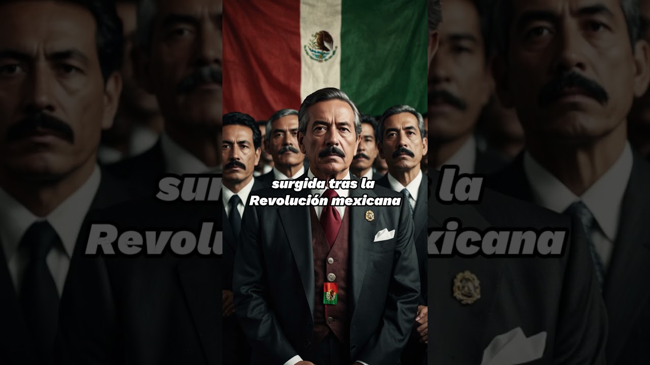 PRI - Origen e Historia | Partido Revolucionario Institucional | 