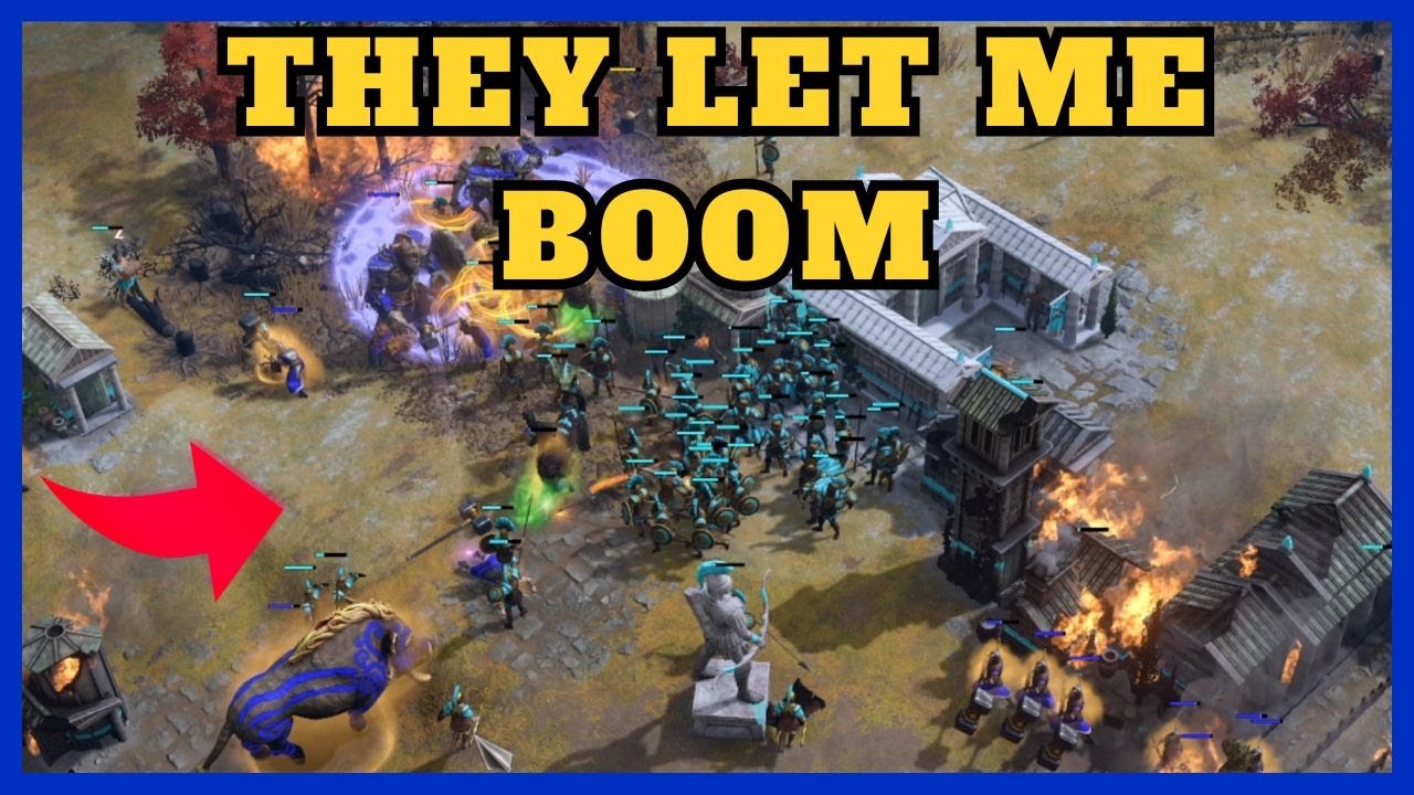 They Let My Freyr Economy Go MASSIVE | AoM Retold FFA