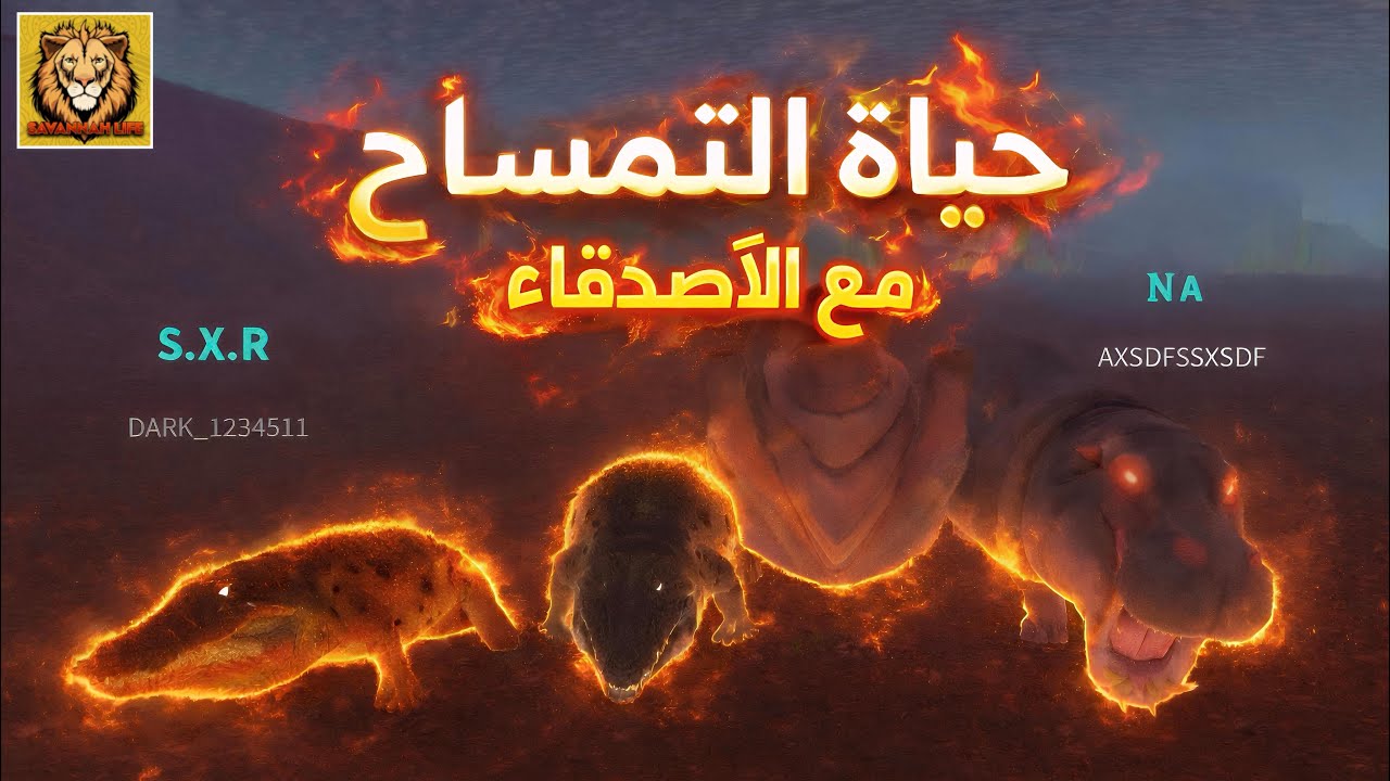 حياه التمساح في savannah Life