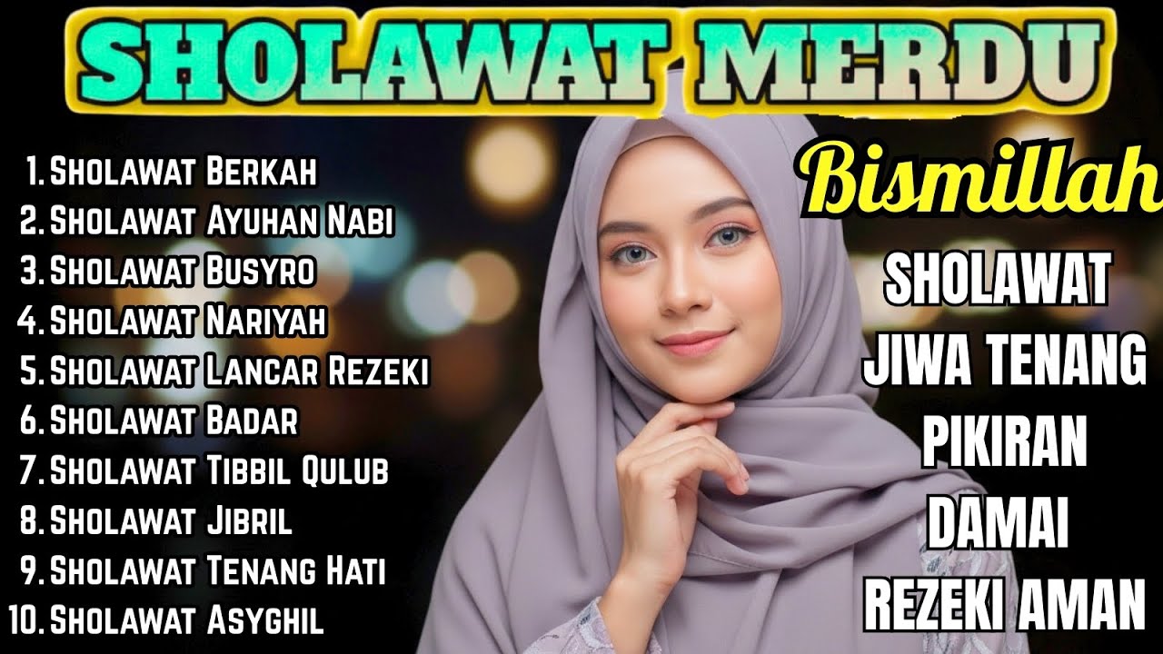 Sholawat Viral Terbaru 2026 🤍 Musik Islami Penenang Jiwa