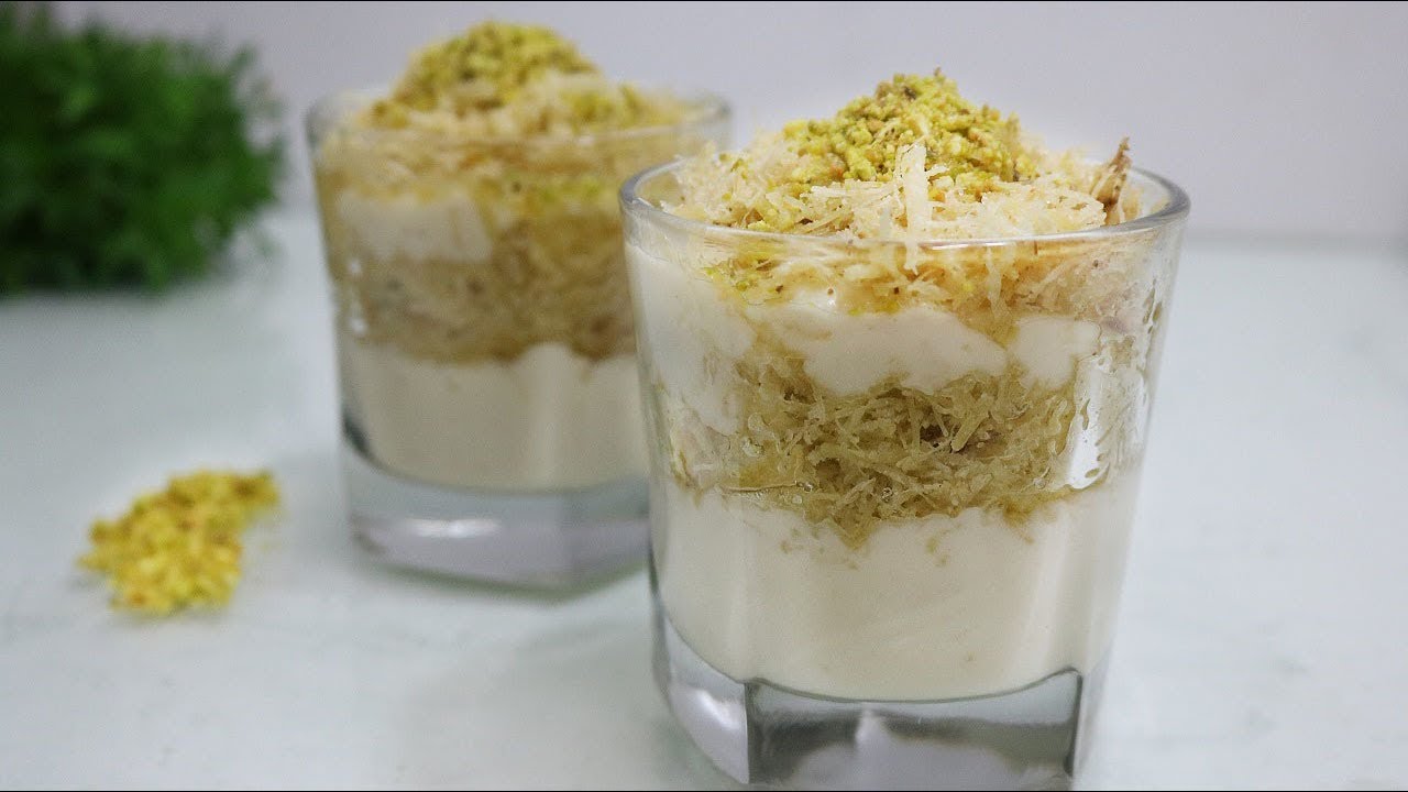 ইনস্ট্যান্ট কুনাফা II Instant Kunafa II Cup Kunafa II Mini Nawabi Semai Recipe II Eid Special Recipe
