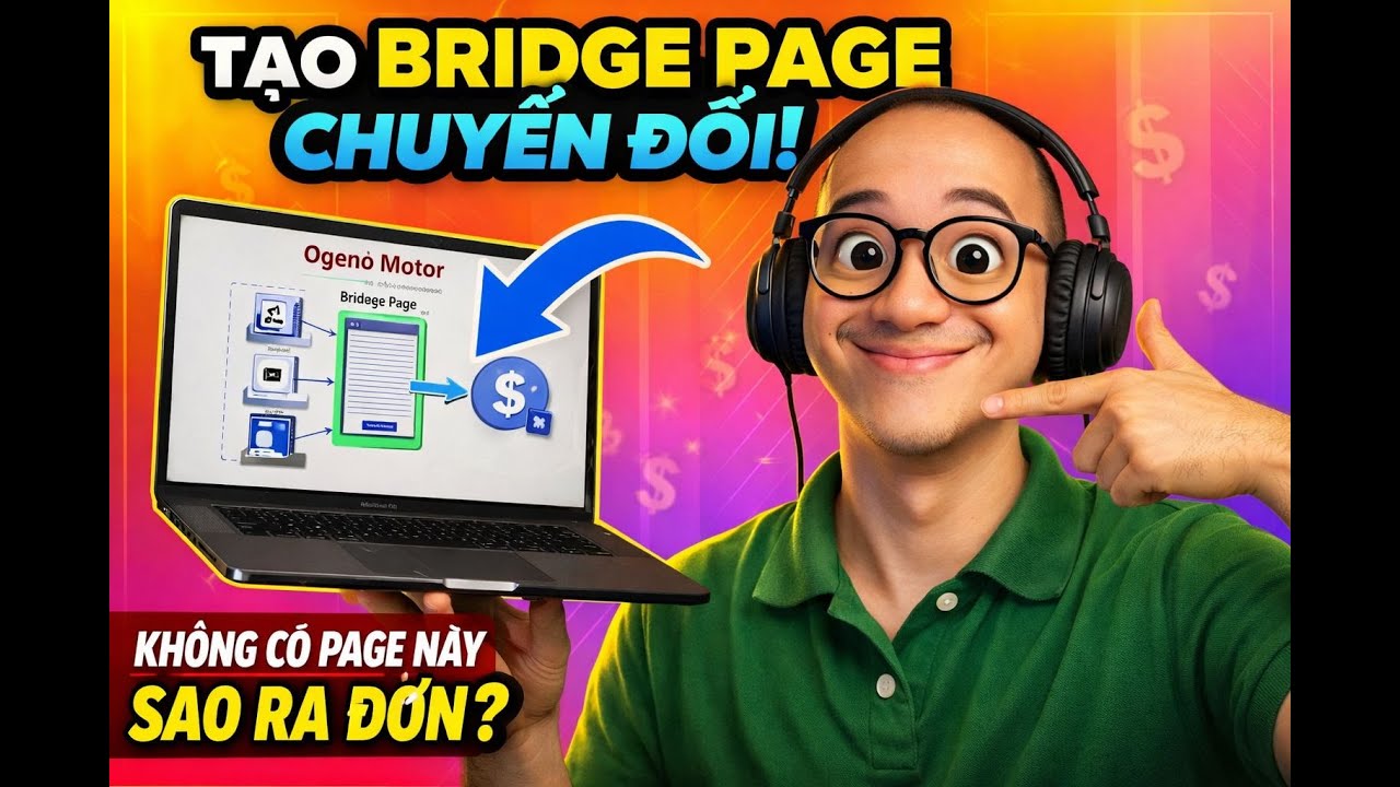 Hướng dẫn tạo bridge page chuyển đổi làm tiếp thị liên kết [CLICKBANK Affiliate]
