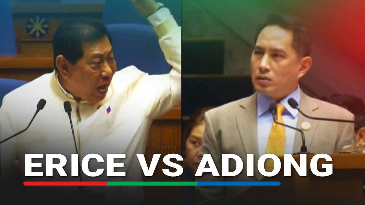 Debate sa Kamara: Erice, Adiong nagsagutan tungkol sa Anti-Political Dynasty Bill