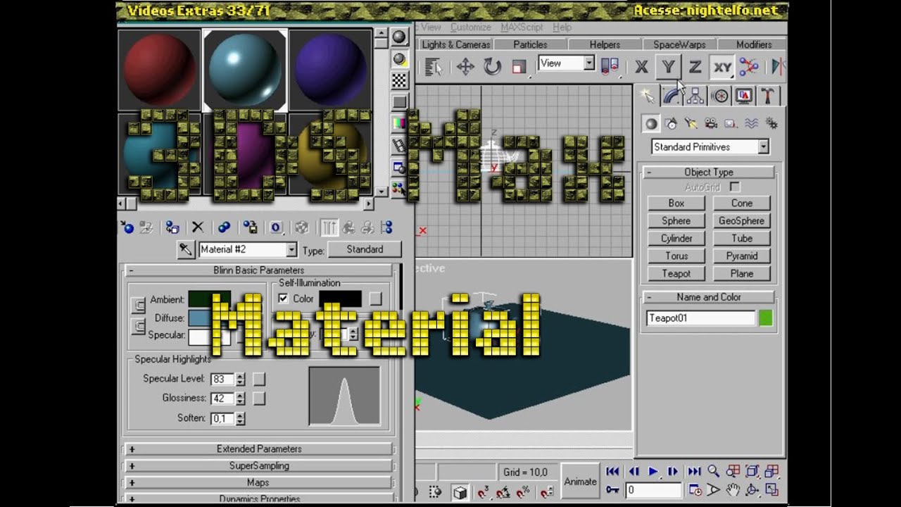 Vídeos 3DS Max Extras | Vídeos Extras 33/71
