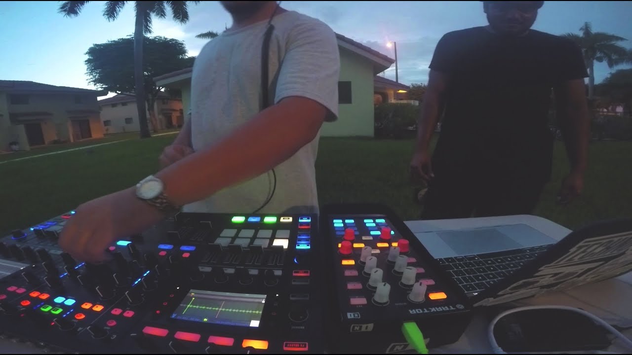 Francisco Rietbroek B2B Eduard Rodriguez ( Traktor S8 kontrol X1) Mix Miami Techno & Tech House set