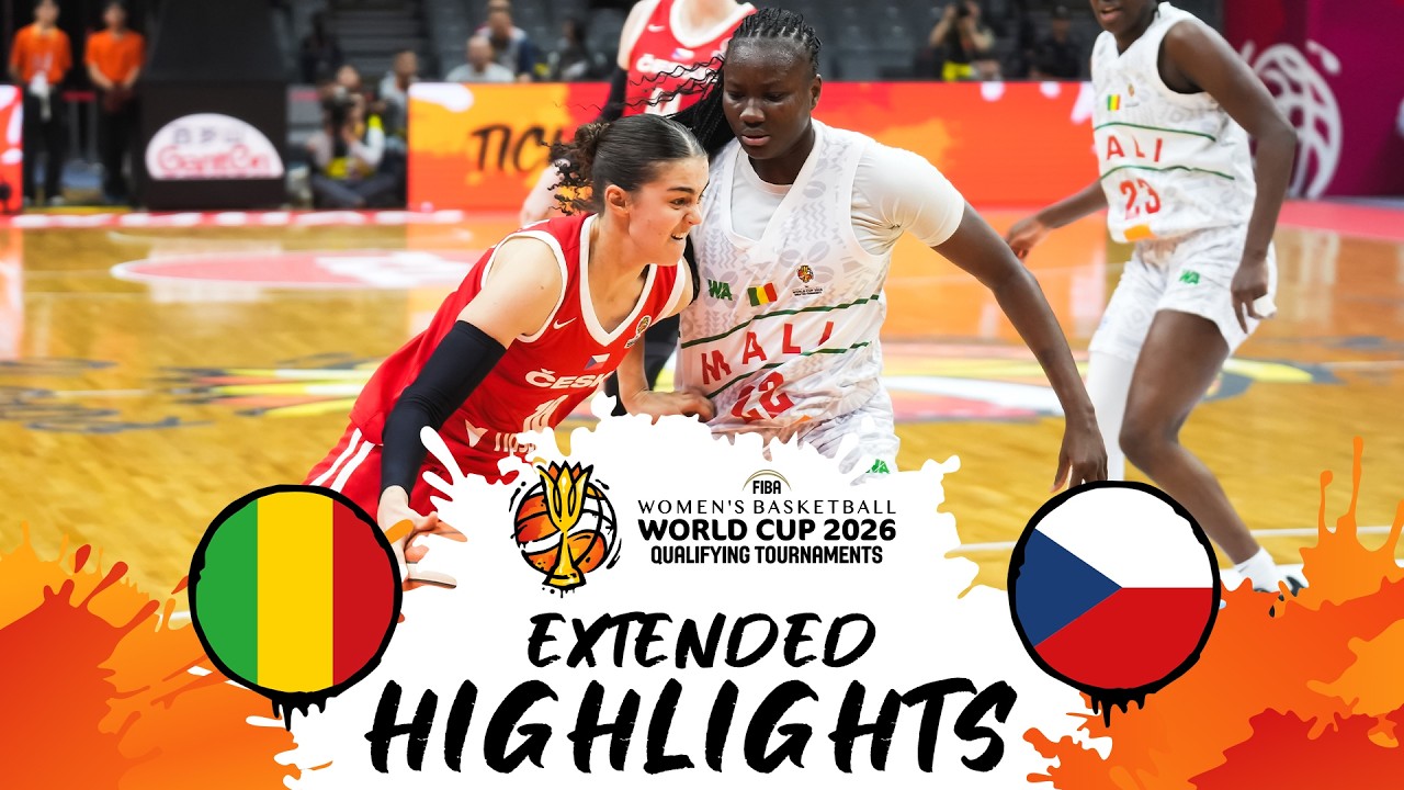 Mali 🇲🇱 v Czechia 🇨🇿 | Extended Highlights | #FIBAWWC 2026 Qualifying Tournament