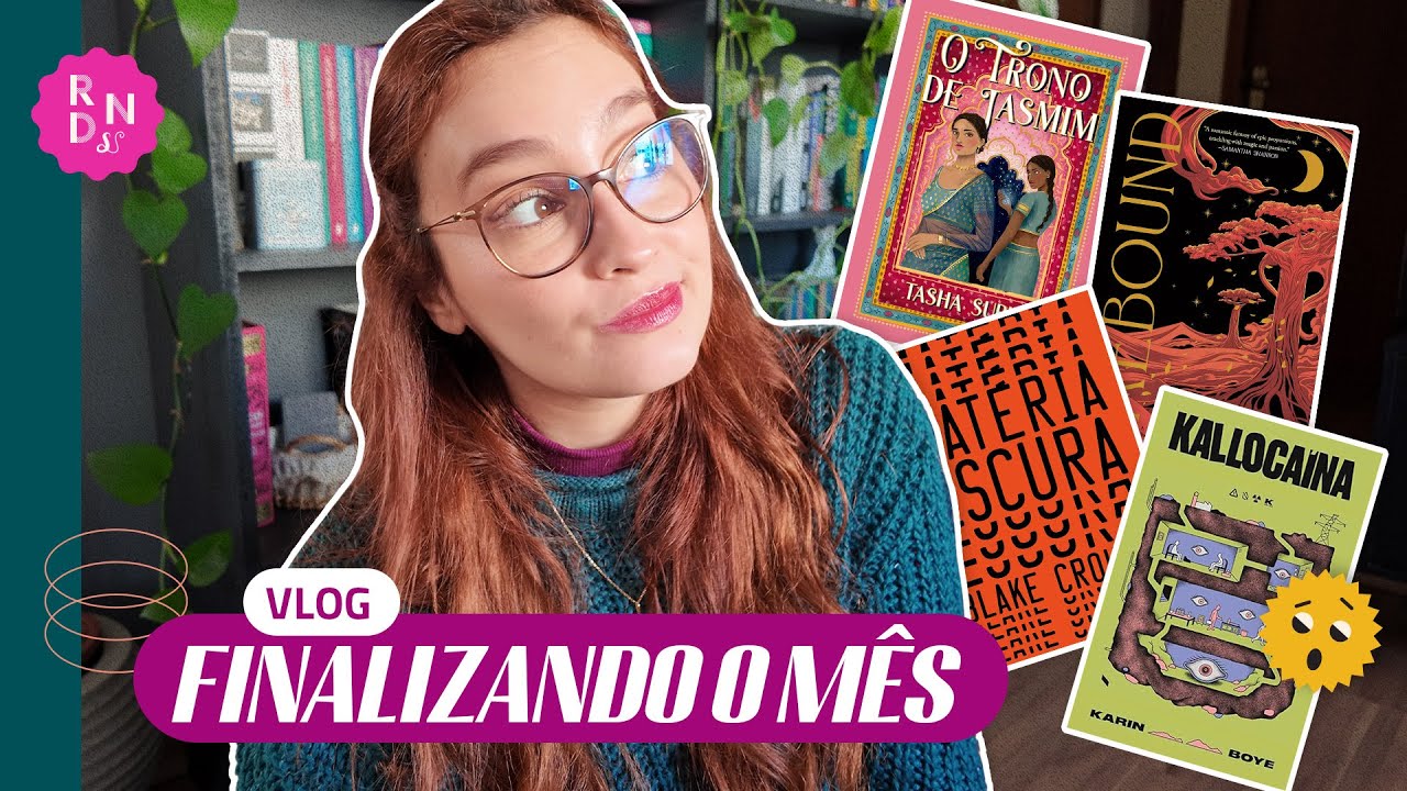 MAIO ACABOU E... PELO MENOS EU LI NÉ? 🤷🏻 | Lendo&Vlogando 226
