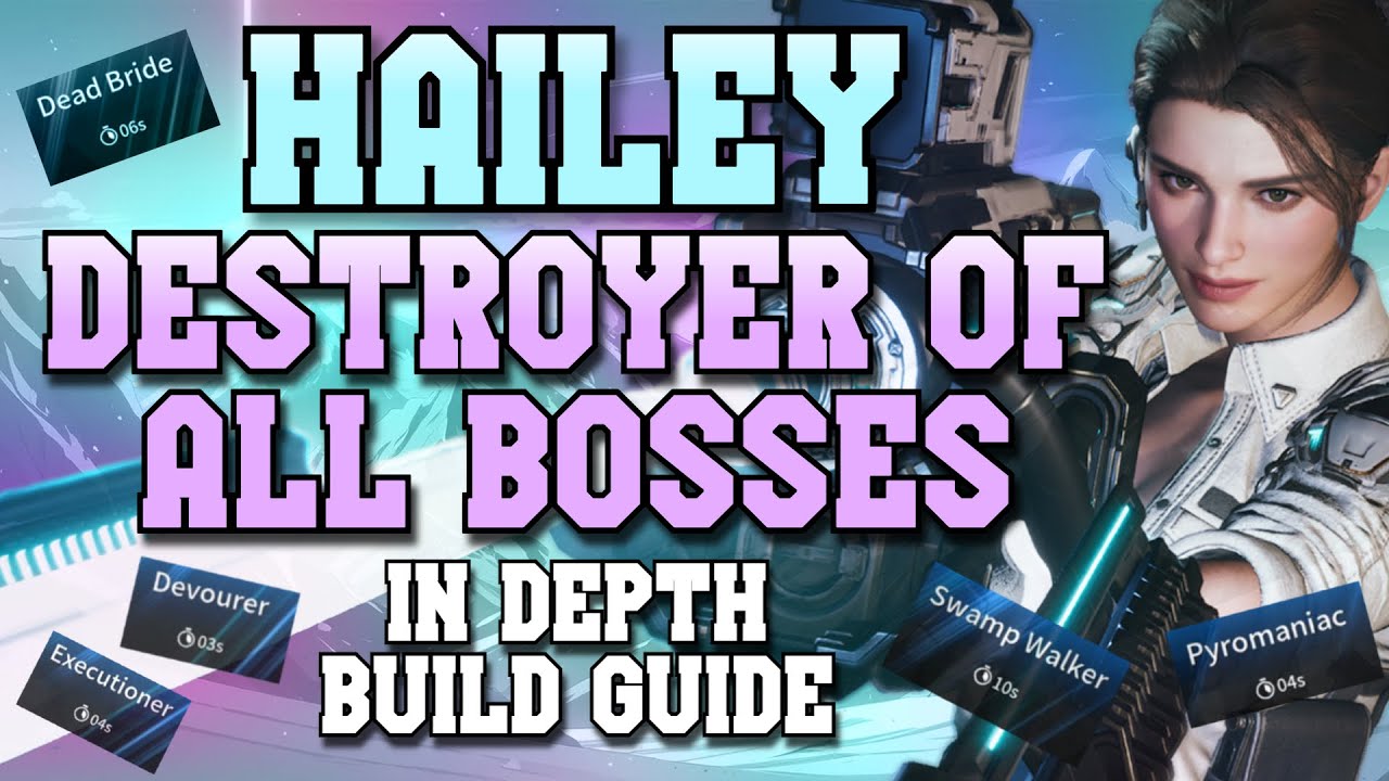 Hailey Build Guide | Best Bossing Descendant | The First Descendant