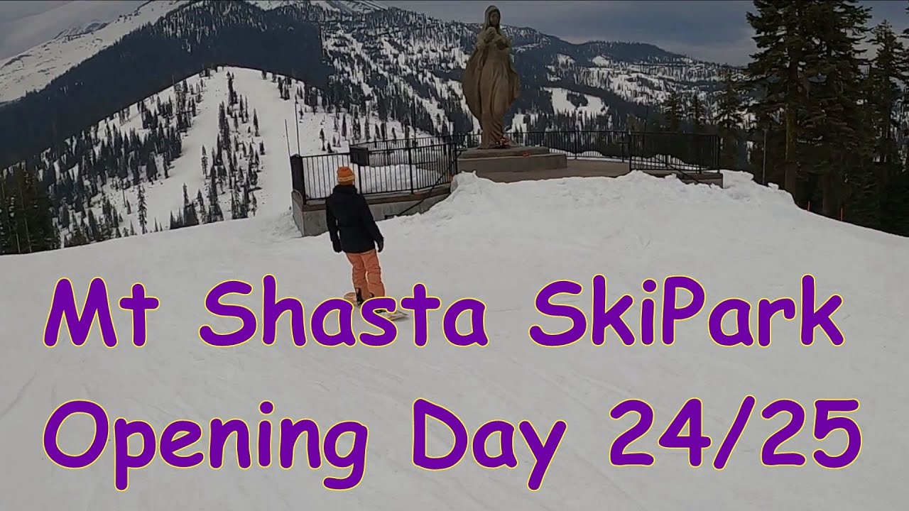 Mount Shasta Ski Park Opening Day 2024/2025 Season
