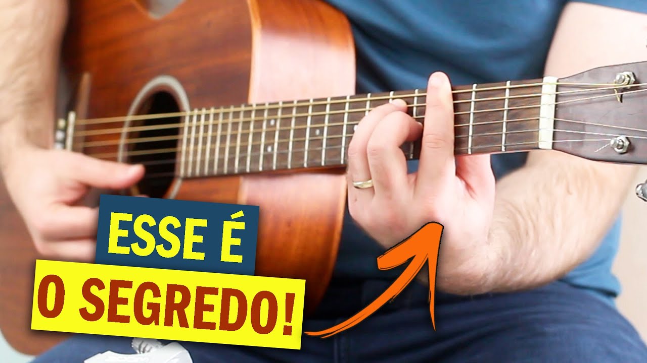 Conheça o segredo para fazer PESTANAS no violão de forma fácil + Exercício para desbloquear!