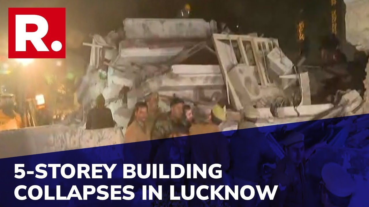 In Lucknow, 5-Storey Building Collapses, Several Trapped In Rubble; UP Dy CM At Site