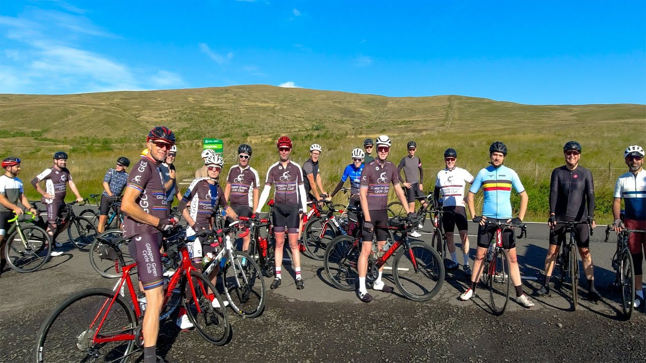 Cycling Loch Katrine with Glasgow Green Cycle Club