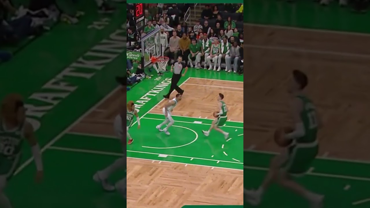 CELTICS NO LOOK PASS 